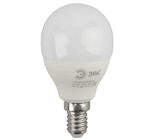 Лампа светодиодная ЭРА E14 9W 6000K матовая LED P45-9W-860-E14 Б0031411