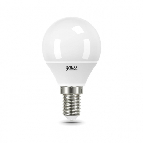 Лампа светодиодная Gauss E14 12W 6500K матовая 53132 Лампа светодиодная Gauss E14 12W 6500K матовая 53132