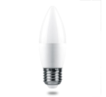 Лампа светодиодная Feron E27 6W 2700K Матовая LB-1306 38050