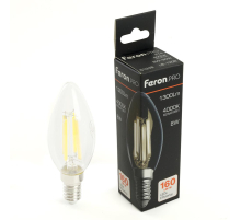 Лампа светодиодная Feron.PRO LB-1208 Свеча E14 1300LM 8W 175-265V 4000K 51248