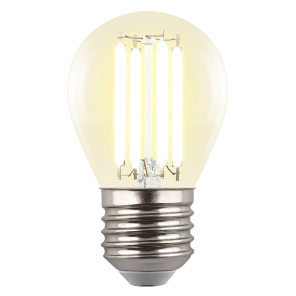 Лампа светодиодная Uniel E27 4W 3000K прозрачная LED-G45-4W/3000K/E27/CL GLY01TR UL-00011940 Лампа светодиодная Uniel E27 4W 3000K прозрачная LED-G45-4W/3000K/E27/CL GLY01TR UL-00011940