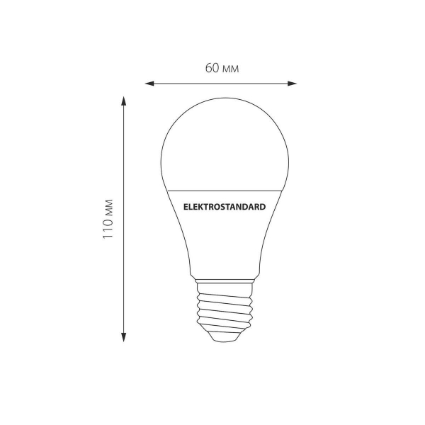 Лампа светодиодная Elektrostandard E27 7W 4200K матовая BLE2766 a060103 Лампа светодиодная Elektrostandard E27 7W 4200K матовая BLE2766 a060103