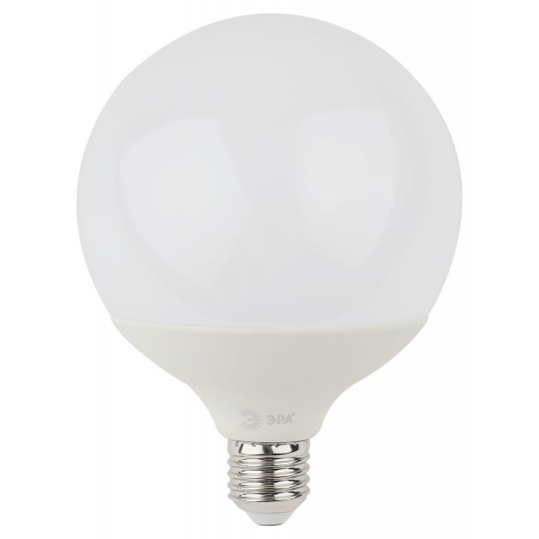 Лампа светодиодная ЭРА E27 20W 2700K матовая LED G120-20W-2700K-E27 Б0049080 Лампа светодиодная ЭРА E27 20W 2700K матовая LED G120-20W-2700K-E27 Б0049080