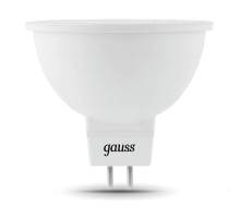 Лампа светодиодная Gauss GU5.3 7W 6500K матовая 101505307