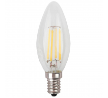 Лампа светодиодная ЭРА E14 9W 2700K прозрачная F-LED B35-9w-827-E14 Б0046991