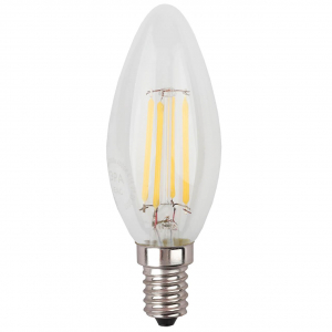 Лампа светодиодная ЭРА E14 9W 2700K прозрачная F-LED B35-9w-827-E14 Б0046991