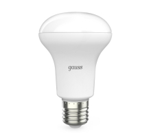 Лампа светодиодная рефлекторная Gauss E27 9W 2700K матовая 106002109