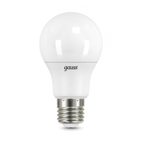 Лампа светодиодная Gauss LED A60 E27 10W 4100K матовая 102502210 Лампа светодиодная Gauss LED A60 E27 10W 4100K матовая 102502210