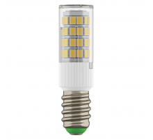 Лампа светодиодная Lightstar LED E14 6W 3000K капсула прозрачная 940352