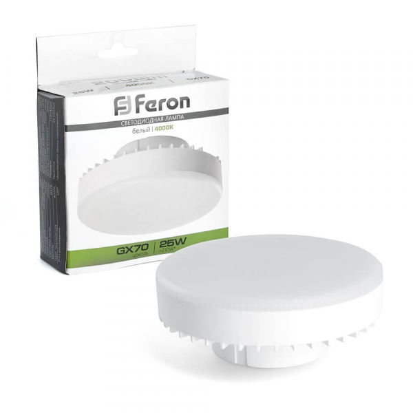 Лампа светодиодная Feron LB-474 GX70 25W 4000K 38269 Лампа светодиодная Feron LB-474 GX70 25W 4000K 38269