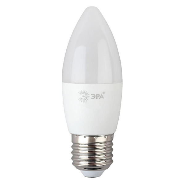 Лампа светодиодная ЭРА E27 8W 4000K матовая LED B35-8W-840-E27 R Б0050695 Лампа светодиодная ЭРА E27 8W 4000K матовая LED B35-8W-840-E27 R Б0050695