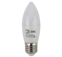 Лампа светодиодная ЭРА E27 9W 4000K матовая LED B35-9W-840-E27 Б0027972