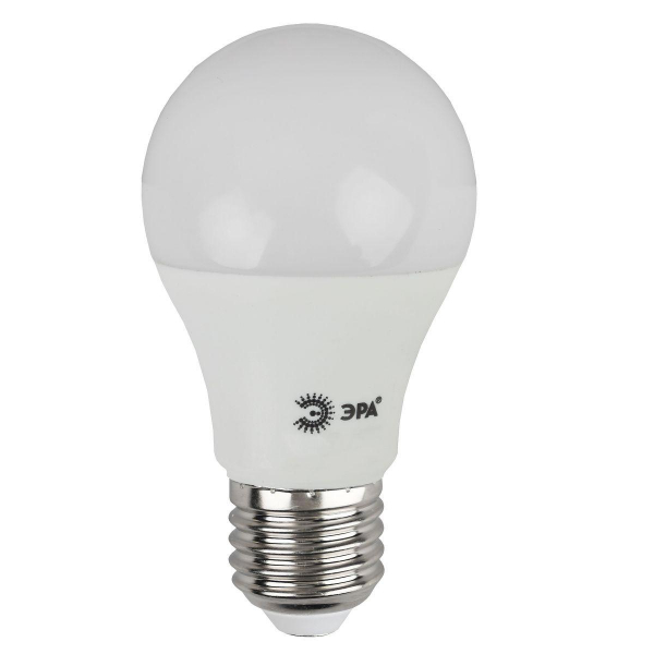 Лампа светодиодная ЭРА E27 12W 4000K матовая LED A60-12W-840-E27 R Б0049636 Лампа светодиодная ЭРА E27 12W 4000K матовая LED A60-12W-840-E27 R Б0049636