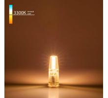 Лампа светодиодная Elektrostandard G4 3W 3300K прозрачная a049602