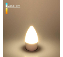 Лампа светодиодная Elektrostandard E27 6W 4200K матовая a048675