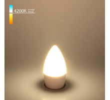 Лампа светодиодная Elektrostandard E27 6W 4200K матовая a048675