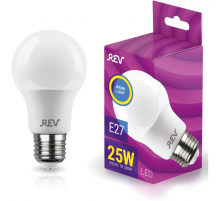 Лампа светодиодная REV A60 Е27 25W 2700K теплый свет груша 32532 1