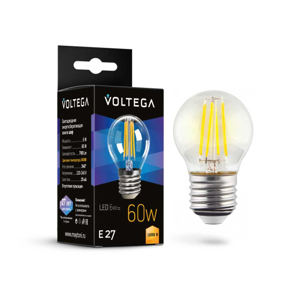 Лампочка Voltega Crystal 7215