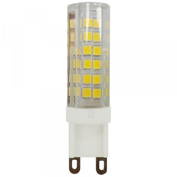Лампа светодиодная ЭРА G9 7W 2700K прозрачная LED JCD-7W-CER-827-G9 Б0027865 Лампа светодиодная ЭРА G9 7W 2700K прозрачная LED JCD-7W-CER-827-G9 Б0027865