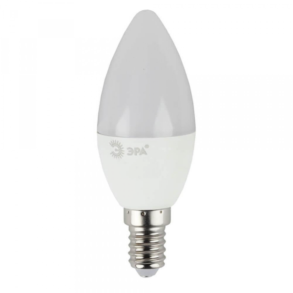 Лампа светодиодная ЭРА E14 9W 2700K матовая LED B35-9W-827-E14 Б0027969 Лампа светодиодная ЭРА E14 9W 2700K матовая LED B35-9W-827-E14 Б0027969