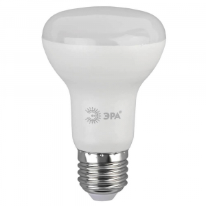Лампа светодиодная ЭРА E27 8W 4000K матовая LED R63-8W-840-E27 Б0028490