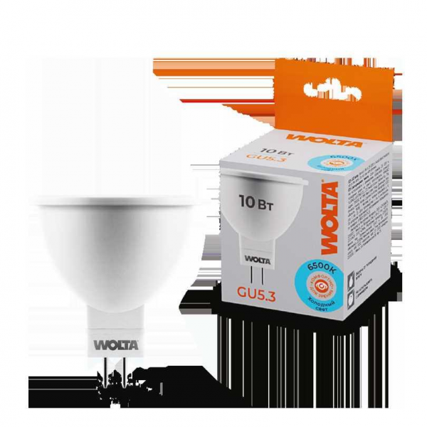 Светодиодная лампа WOLTA 25WMR16-220-10GU5.3 Светодиодная лампа WOLTA 25WMR16-220-10GU5.3