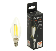 Лампа светодиодная Feron.PRO LB-1206 Свеча E14 980LM 6W 175-265V 4000K 51245