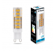 Лампа светодиодная Feron G9 7W 6400K прозрачная LB-433 25768 Лампа светодиодная Feron G9 7W 6400K прозрачная LB-433 25768