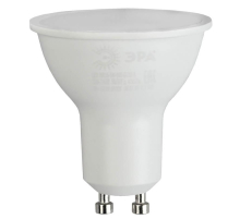 Лампа светодиодная ЭРА GU10 11W 6500K матовая MR16-11W-865-GU10 R Б0045346