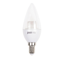Лампа светодиодная Jazzway E14 7W 3000K прозрачная 2853097