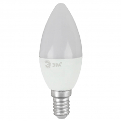 Лампа светодиодная ЭРА E14 8W 4000K матовая LED B35-8W-840-E14 R Б0050200