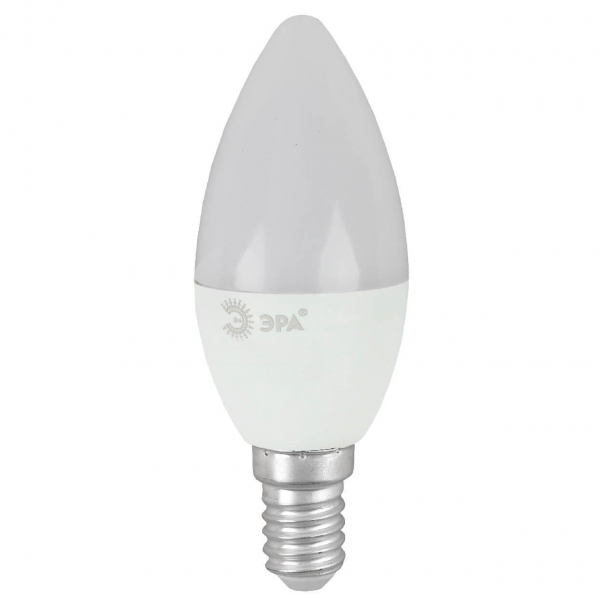Лампа светодиодная ЭРА E14 8W 4000K матовая LED B35-8W-840-E14 R Б0050200 Лампа светодиодная ЭРА E14 8W 4000K матовая LED B35-8W-840-E14 R Б0050200
