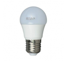 Лампа светодиодная Elvan E27 7W 3000K опал E27-7W-3000K-G45 Лампа светодиодная Elvan E27 7W 3000K опал E27-7W-3000K-G45