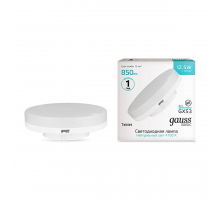 Лампа светодиодная Gauss GX53 12,5W 4100К матовая 10849232