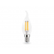 Лампа светодиодная Свеча на ветру CF35 15W 4000K Ambrella light Bulding 351524