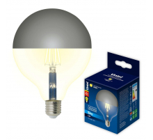 Лампа светодиодная Uniel E27 4W 3000K зеркальная LED-G125-4W/3000K/E27/CL MIRROR/CHROME PLS02WH UL-00011793 Лампа светодиодная Uniel E27 4W 3000K зеркальная LED-G125-4W/3000K/E27/CL MIRROR/CHROME PLS02WH UL-00011793