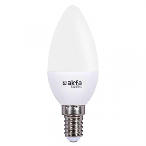 Лампа светодиодная Akfa Lighting E14 5W 4000K матовая FLLFL051440A
