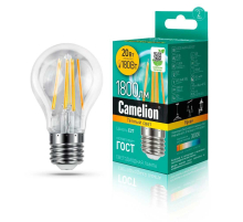 Лампа светодиодная Camelion E27 20W 3000K LED20-A60-FL/830/E27 13718