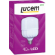 Лампа светодиодная Lucem E27 40W 6500K матовая FLLCB402765L