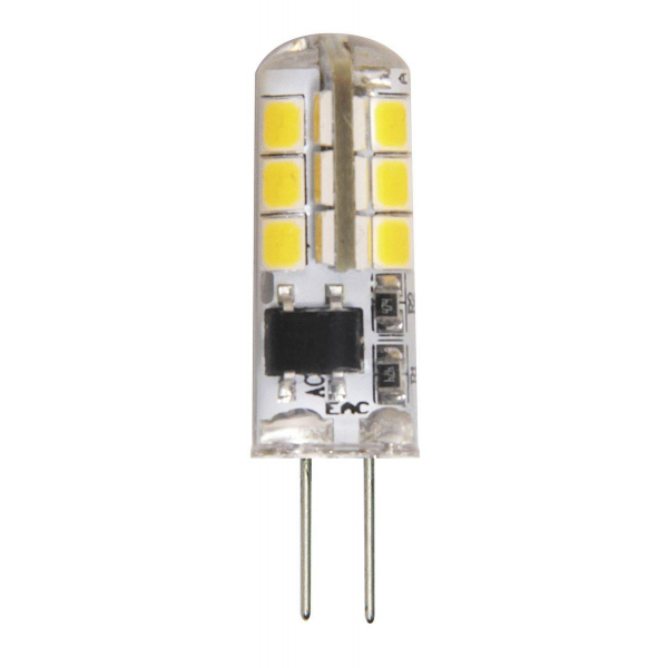 Лампа светодиодная Jazzway G4 3W 2700K прозрачная 1032041 Лампа светодиодная Jazzway G4 3W 2700K прозрачная 1032041
