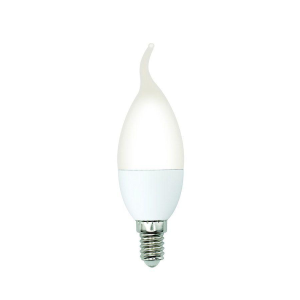 Лампа светодиодная Volpe E14 6W 4000K матовая LED-CW37-6W/4000K/E14/FR/SLS UL-00008802 Лампа светодиодная Volpe E14 6W 4000K матовая LED-CW37-6W/4000K/E14/FR/SLS UL-00008802