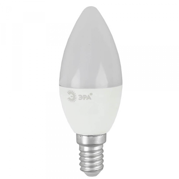Лампа светодиодная ЭРА E14 8W 2700K матовая ECO LED B35-8W-827-E14 Б0030018 Лампа светодиодная ЭРА E14 8W 2700K матовая ECO LED B35-8W-827-E14 Б0030018
