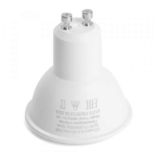 Лампа светодиодная Feron LB-24 MR16 GU10 5W 175-265V 2700K 51215 Лампа светодиодная Feron LB-24 MR16 GU10 5W 175-265V 2700K 51215