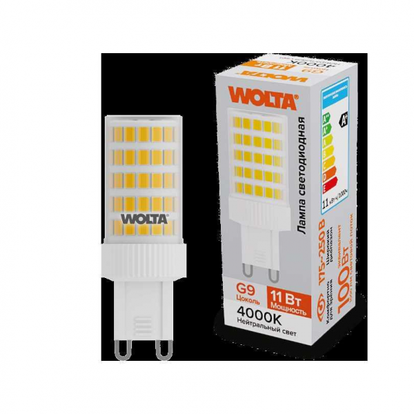 Светодиодная лампа WOLTA WSTD-JCD-11W4KG9-C Светодиодная лампа WOLTA WSTD-JCD-11W4KG9-C