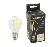 Лампа светодиодная Feron.PRO LB-1106 Шар E27 960LM 6W 175-265V 2700K 48889