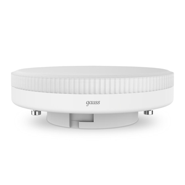 Лампа светодиодная Gauss GX53 8W 3000K матовая 108008108