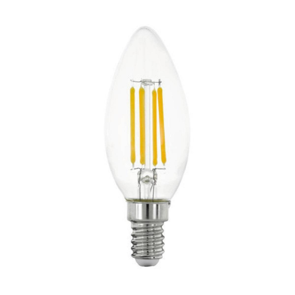Лампа светодиодная Eglo E14 6W 2700К прозрачная 12541 Лампа светодиодная Eglo E14 6W 2700К прозрачная 12541