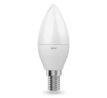 Лампа светодиодная Gauss E14 9.5W 3000K матовая 103101110