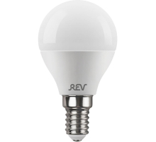 Лампа светодиодная REV G45 Е14 11W 6500K холодный белый свет шар 32507 9
