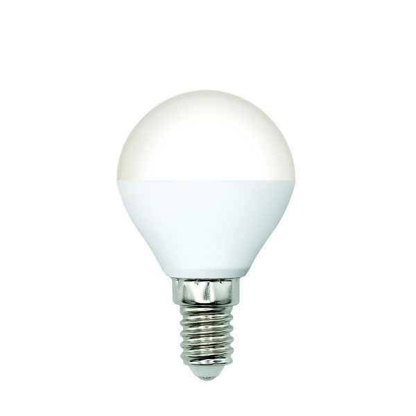 Лампа светодиодная Volpe E14 6W 4000K матовая LED-G45-6W/4000K/E14/FR/SLS UL-00008815 Лампа светодиодная Volpe E14 6W 4000K матовая LED-G45-6W/4000K/E14/FR/SLS UL-00008815